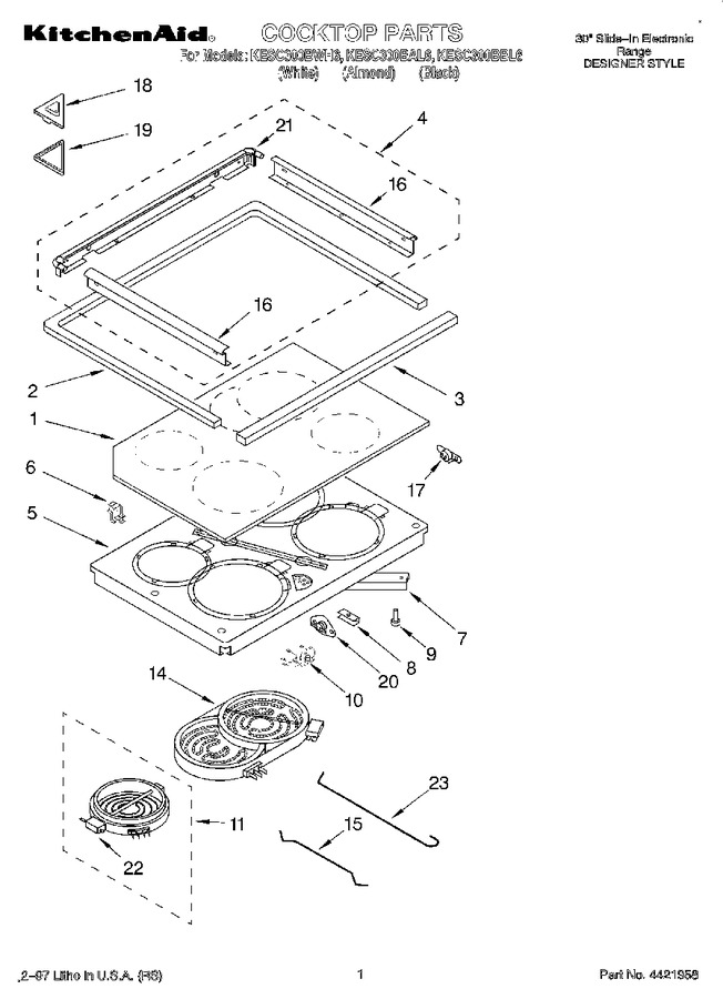 Diagram for KESC300BWH6