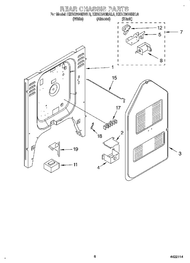 Diagram for KESC300BWH8
