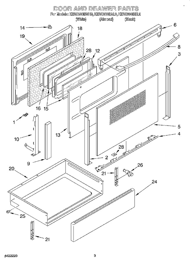 Diagram for KESC300BWH9
