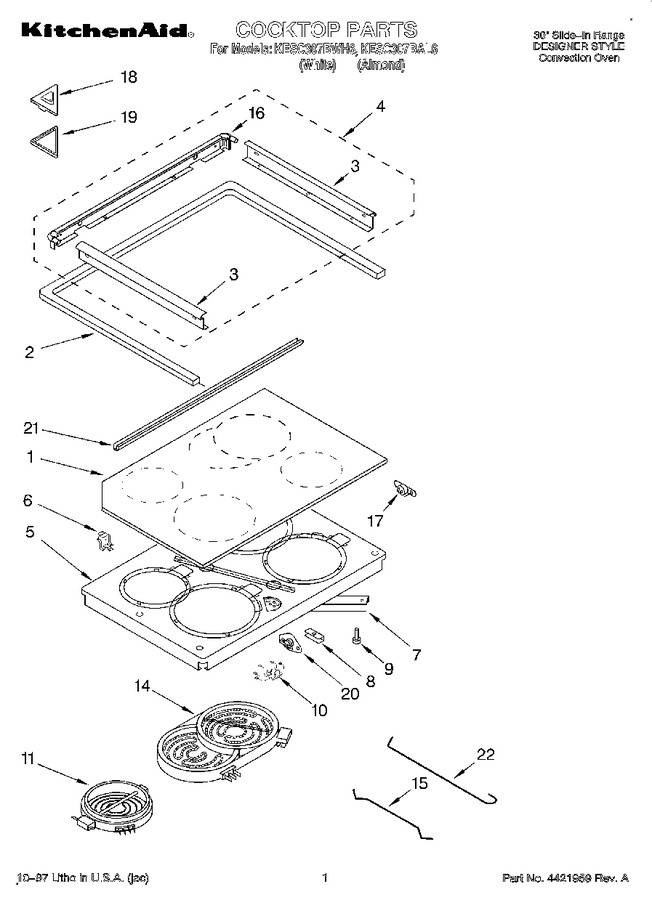 Diagram for KESC307BWH6