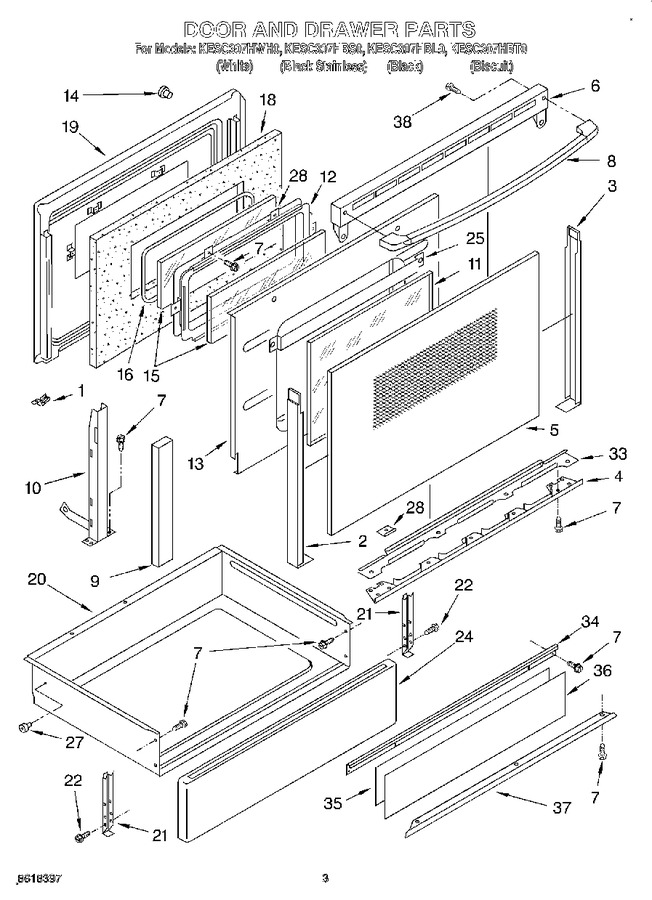 Diagram for KESC307HWH0