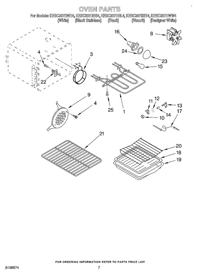 Diagram for KESC307HWW4