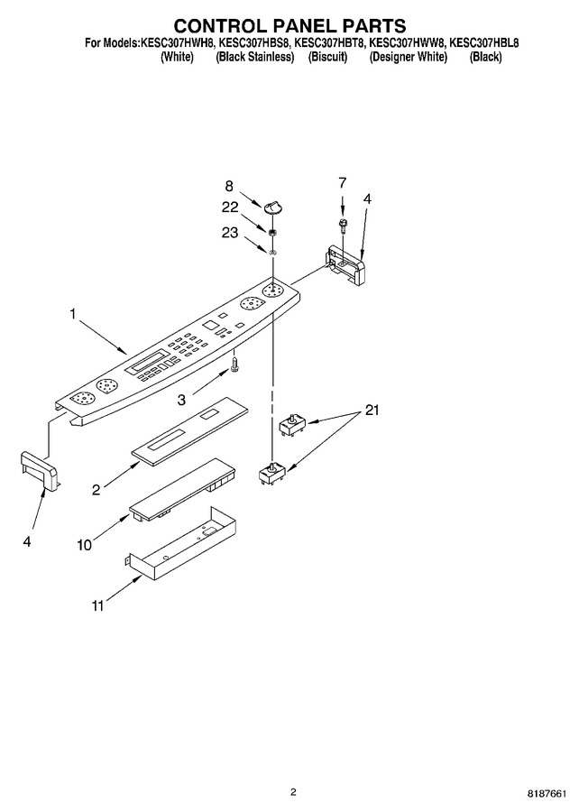 Diagram for KESC307HBL8
