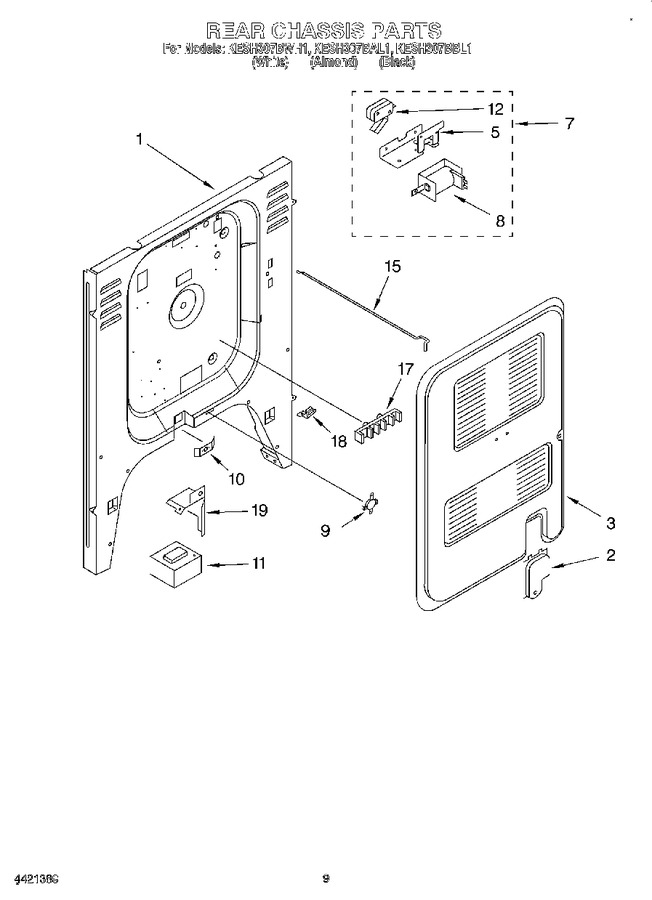 Diagram for KESH307BWH1