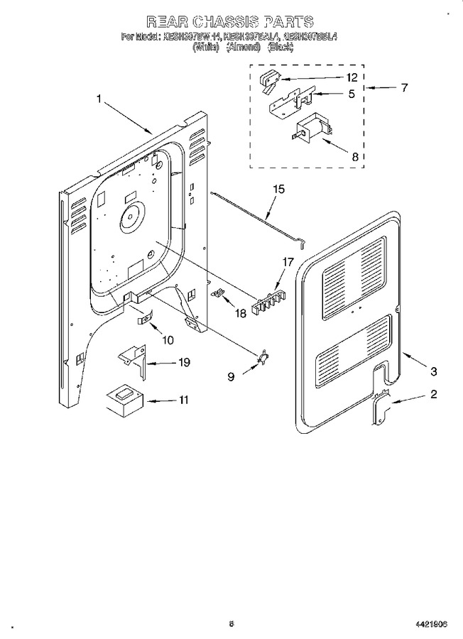 Diagram for KESH307BBL4