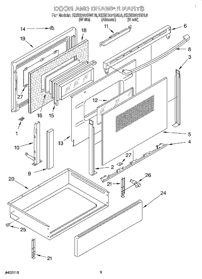 Diagram for KESH307BAL8