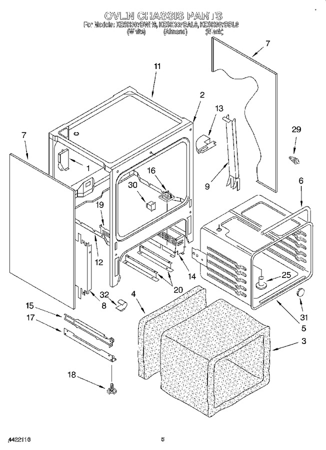 Diagram for KESH307BAL8