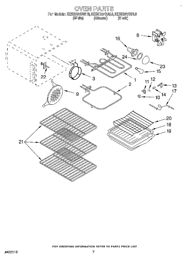 Diagram for KESH307BBL8