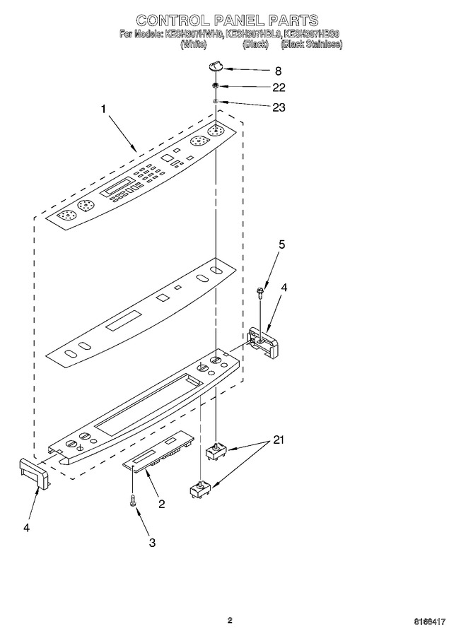 Diagram for KESH307HWH0