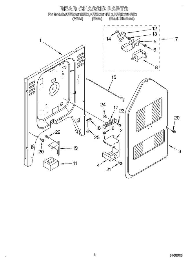 Diagram for KESH307HWH3
