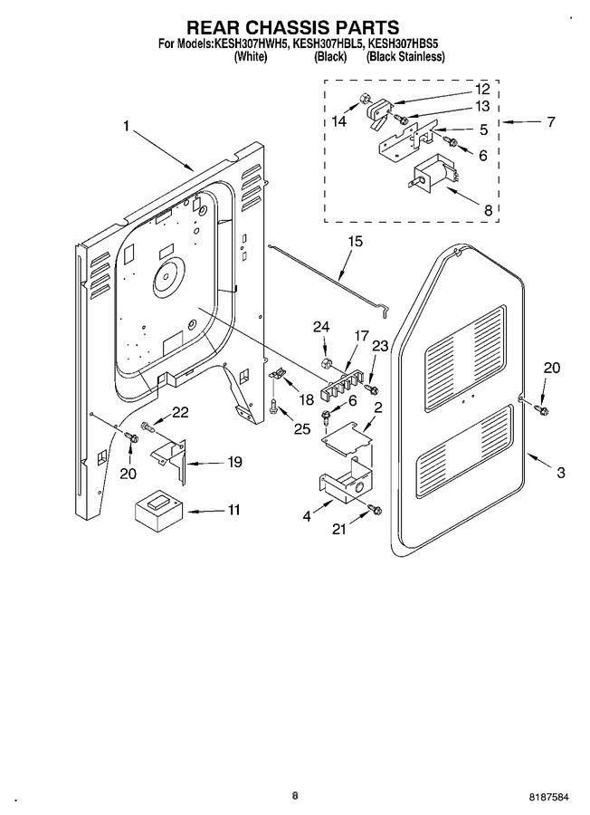 Diagram for KESH307HBS5
