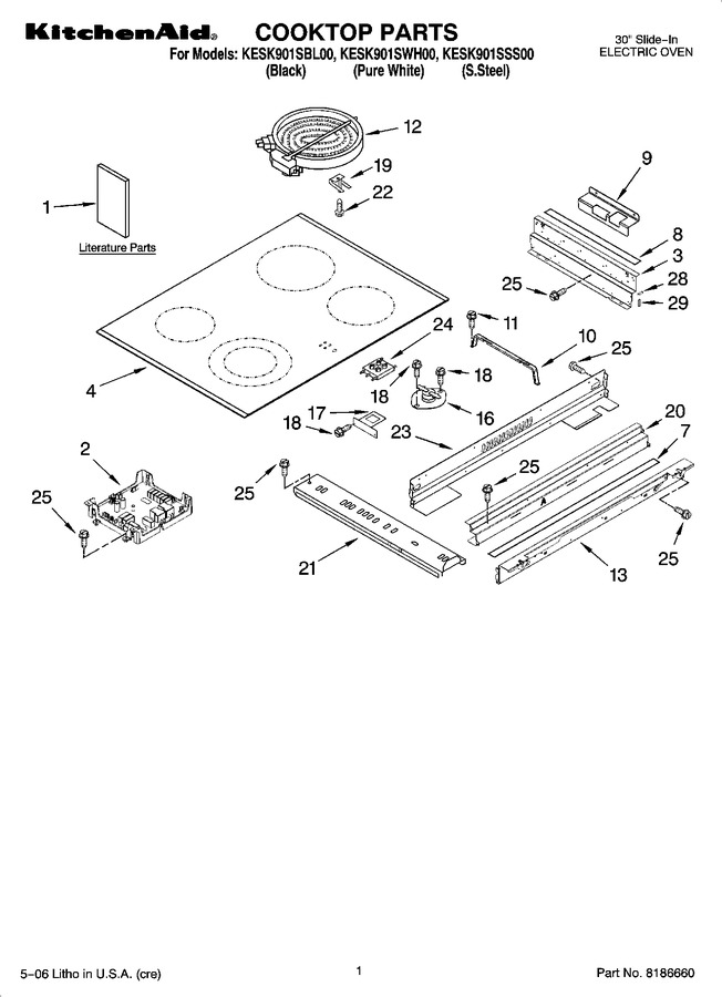 Diagram for KESK901SBL00