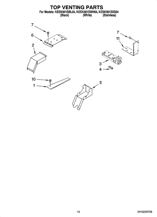 Diagram for KESK901SBL04