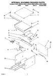 Diagram for 02 - Internal Warming Drawer Parts