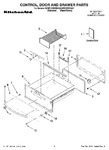 Diagram for 01 - Control, Door And Drawer Parts