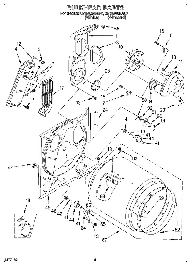 Diagram for KEYE665BWH0