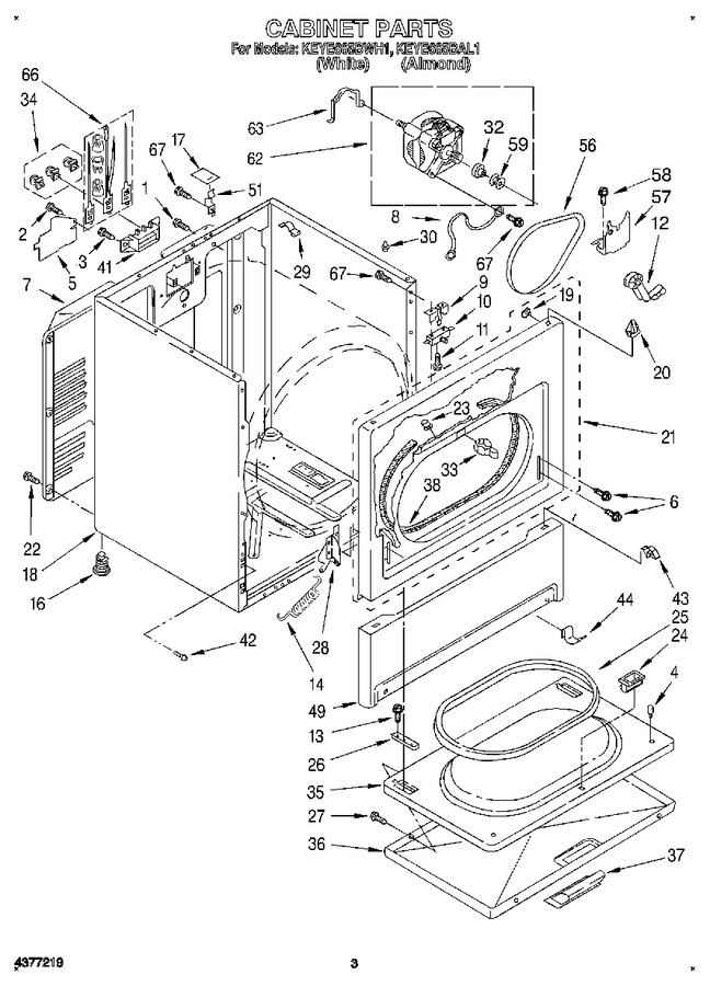 Diagram for KEYE665BWH1