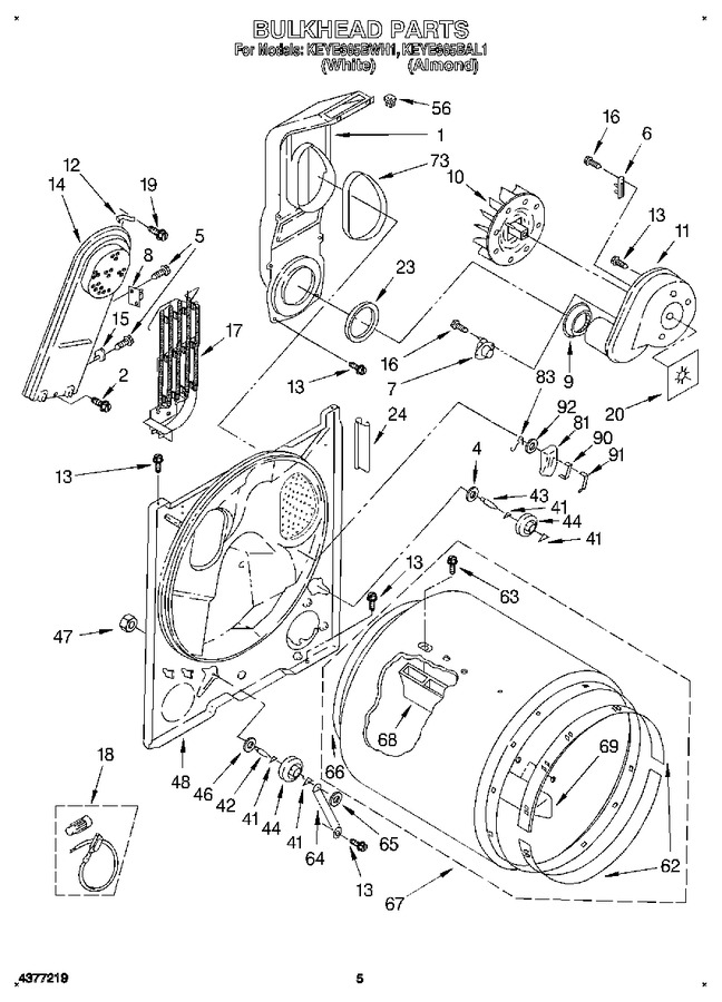 Diagram for KEYE665BWH1