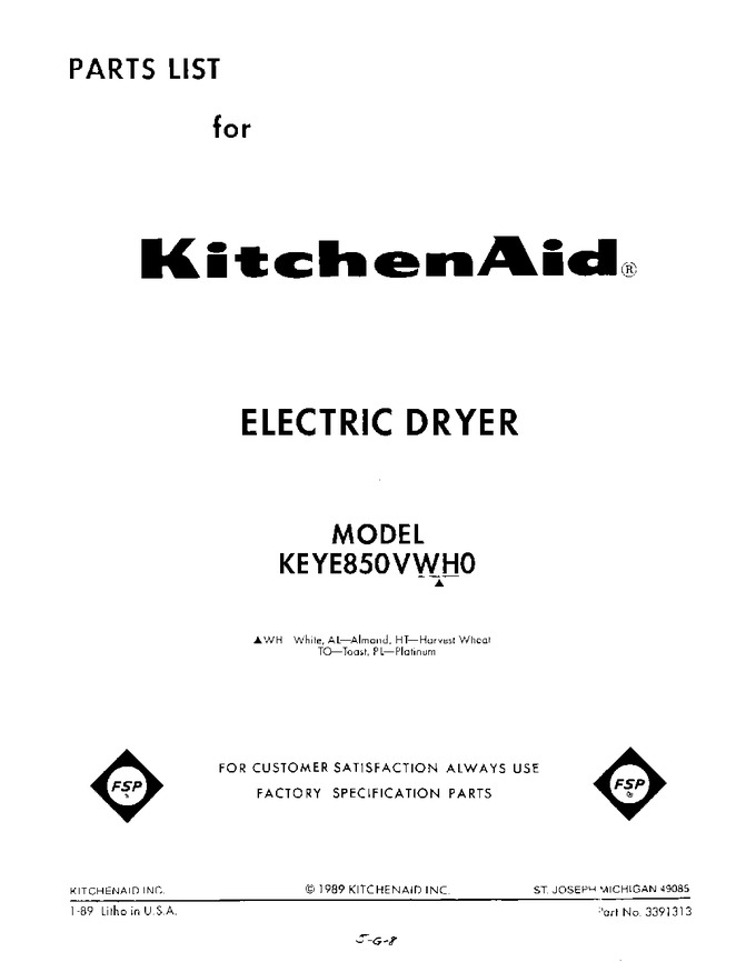 Diagram for KEYE850VTO0