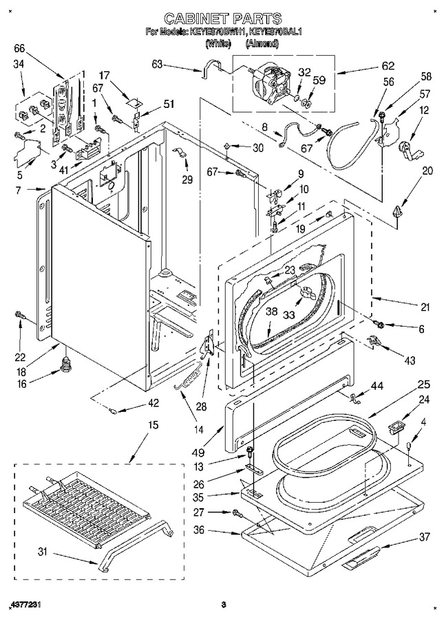 Diagram for KEYE870BAL1
