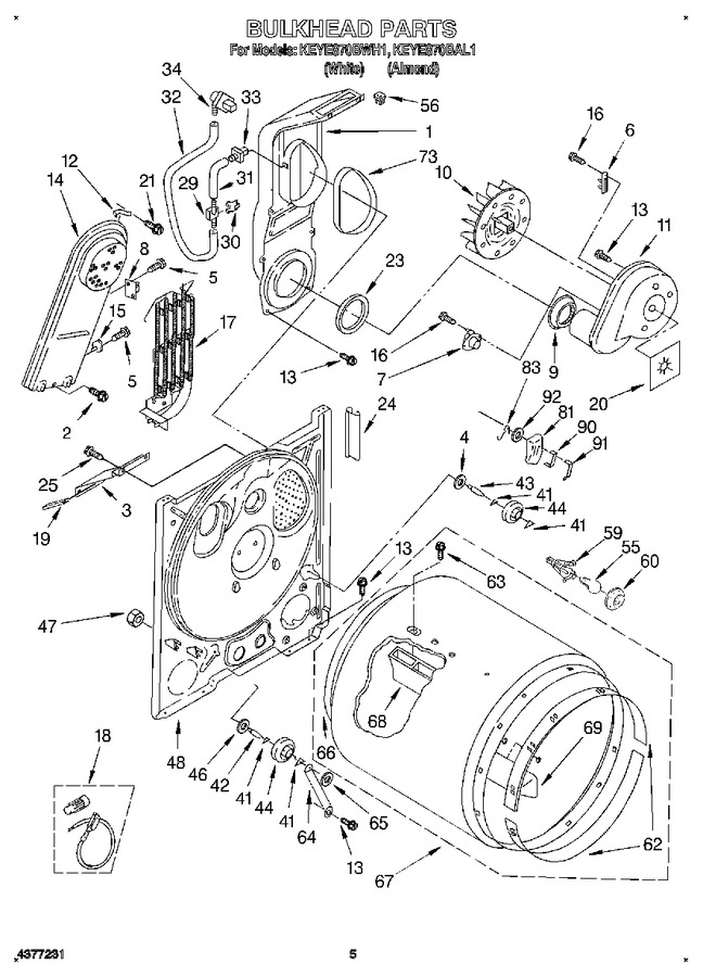 Diagram for KEYE870BAL1