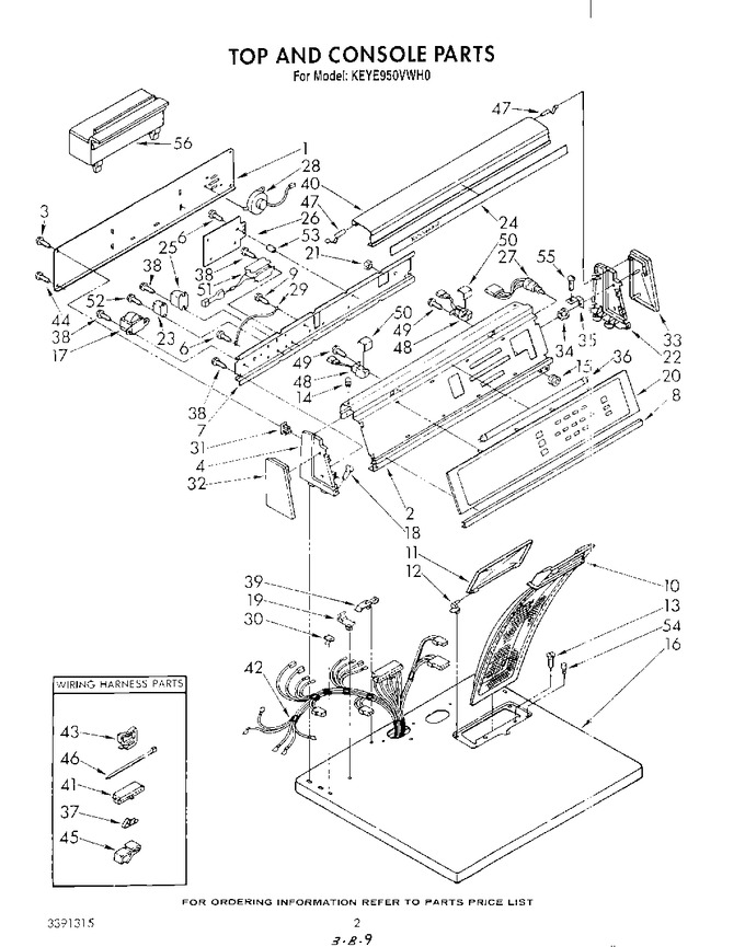 Diagram for KEYE950VTO0