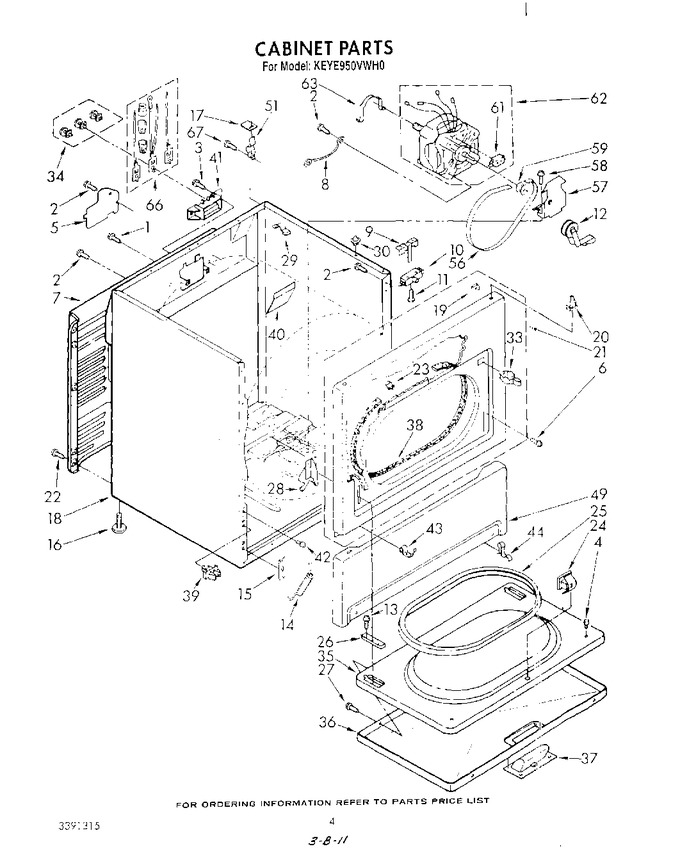 Diagram for KEYE950VTO0