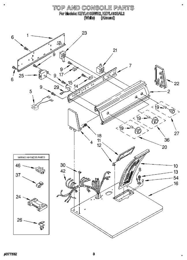 Diagram for KEYL410BWH2