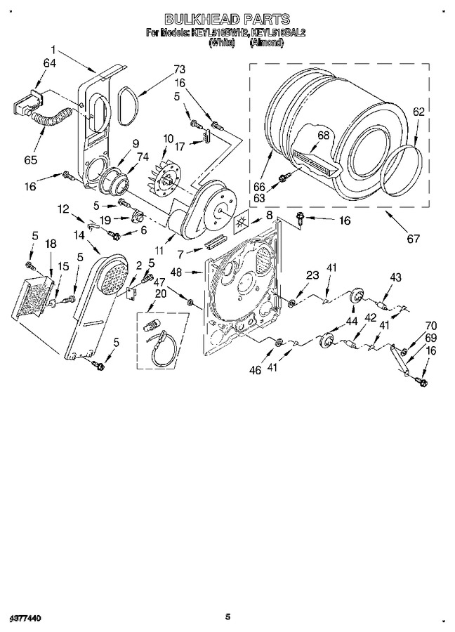 Diagram for KEYL510BAL2