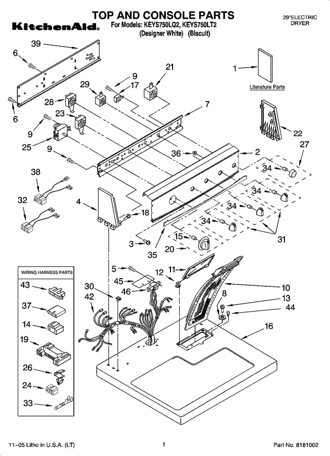 Diagram for KEYS750LT2