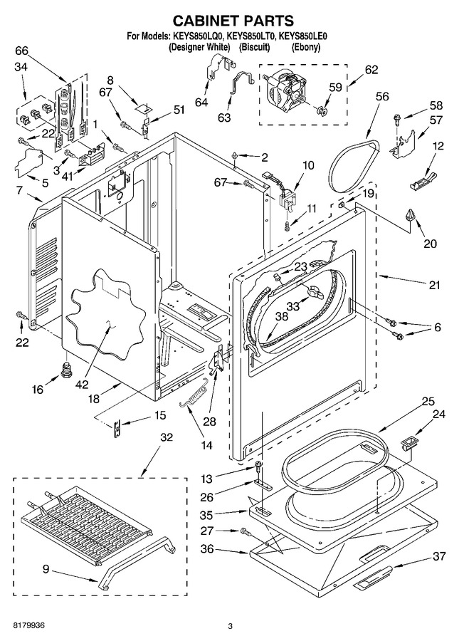 Diagram for KEYS850LQ0