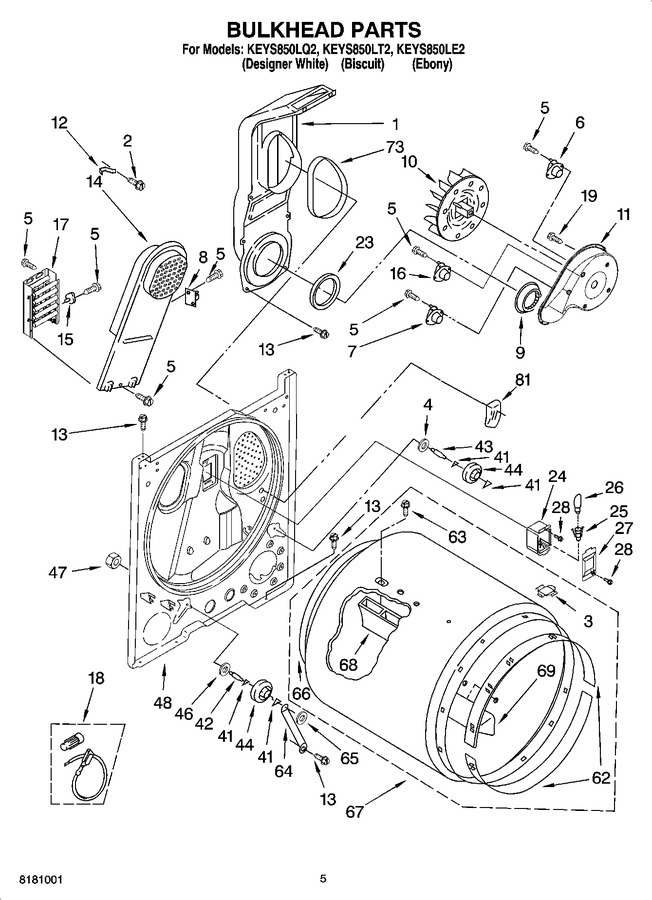 Diagram for KEYS850LE2