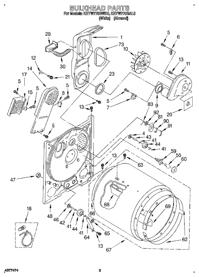Diagram for KEYW770BAL0