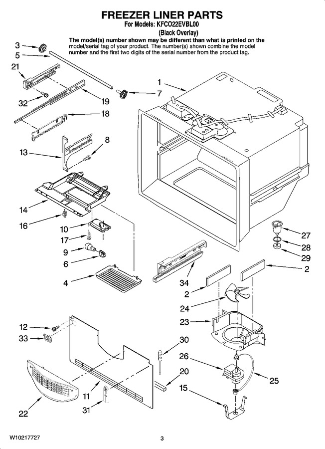 Diagram for KFCO22EVBL00
