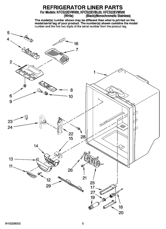 Diagram for KFCS22EVMS00