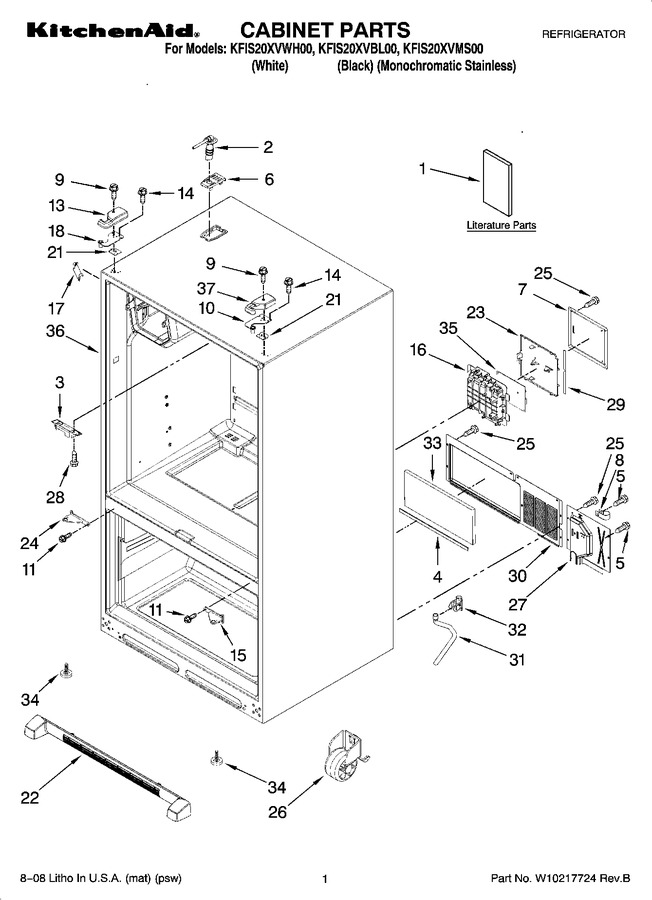 Diagram for KFIS20XVMS00