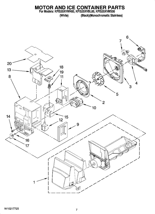 Diagram for KFIS25XVBL00