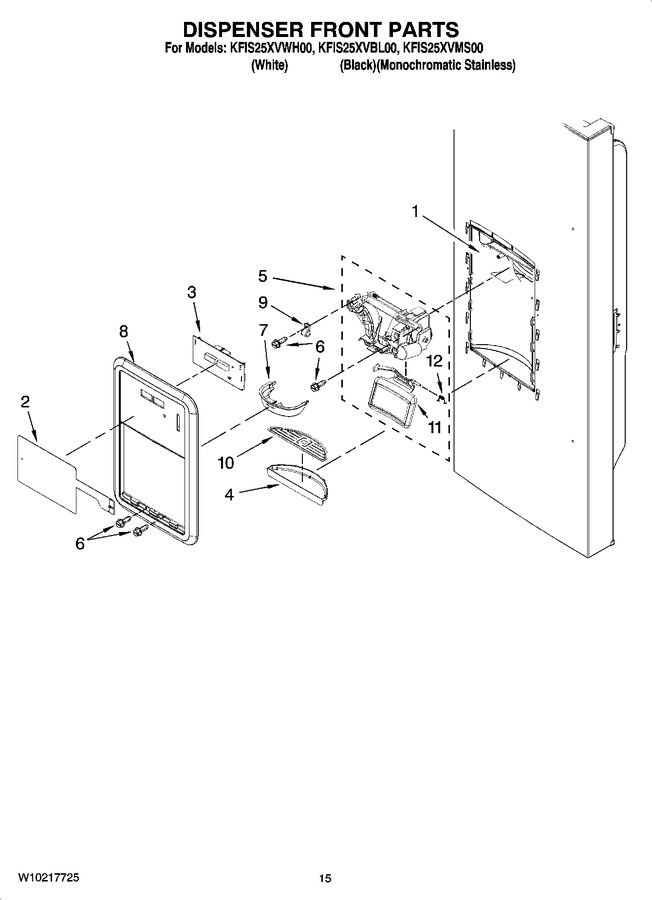 Diagram for KFIS25XVWH00
