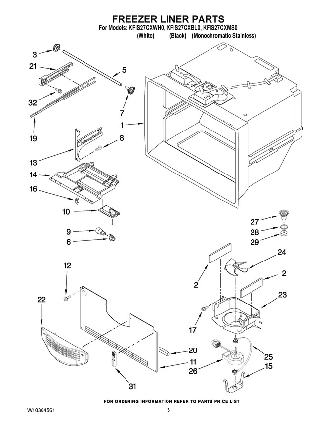 Diagram for KFIS27CXWH0