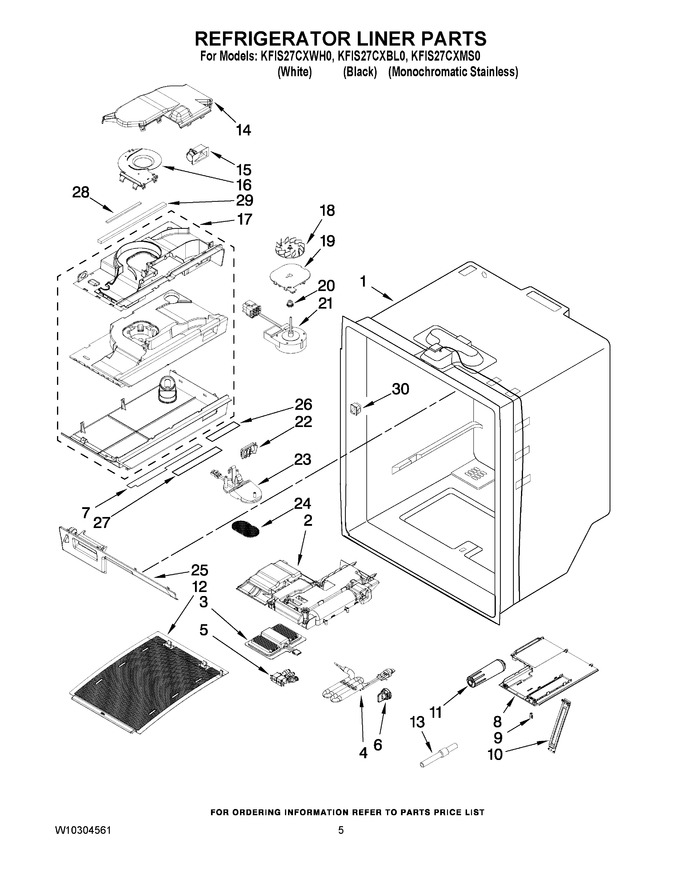 Diagram for KFIS27CXWH0
