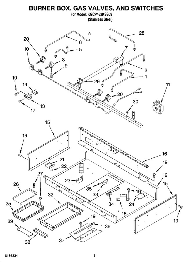 Diagram for KGCP462KSS03