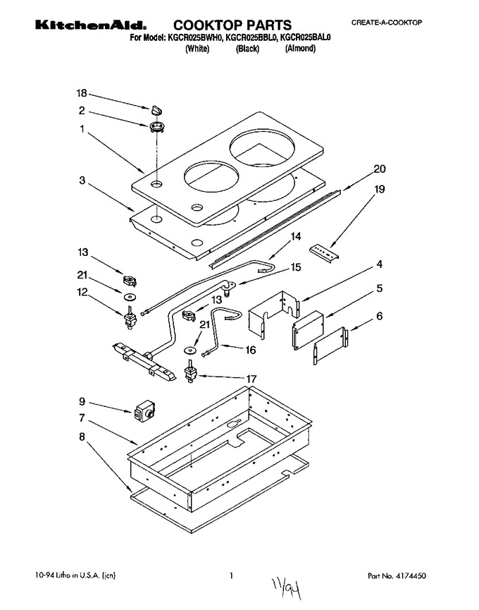 Diagram for KGCR025BWH0