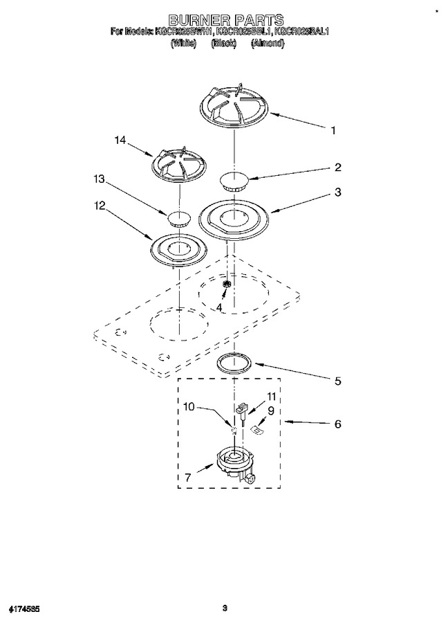 Diagram for KGCR025BAL1