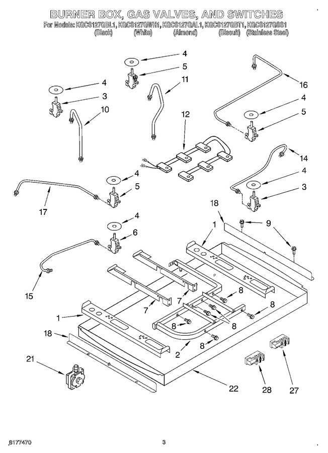 Diagram for KGCS127GSS1
