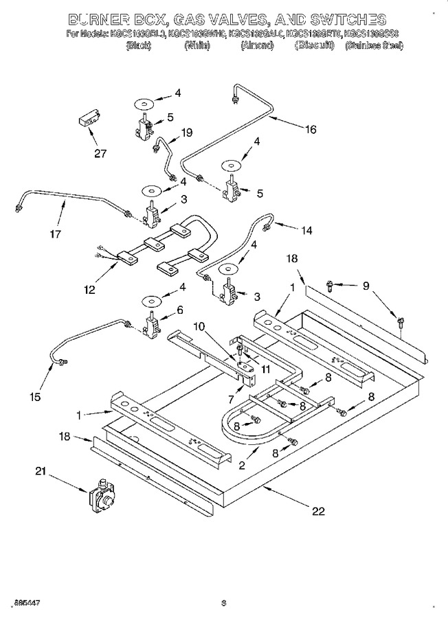 Diagram for KGCS166GBL0