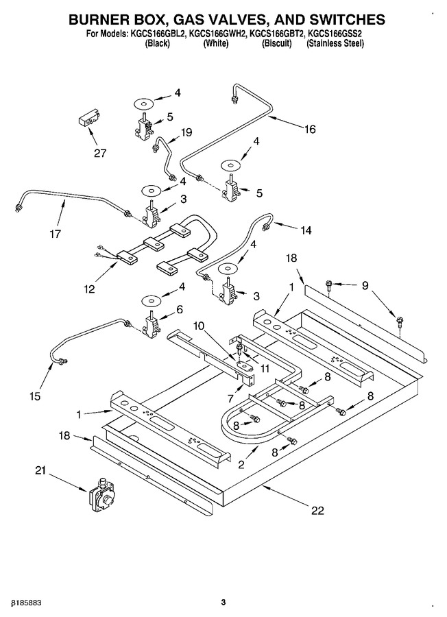 Diagram for KGCS166GBL2