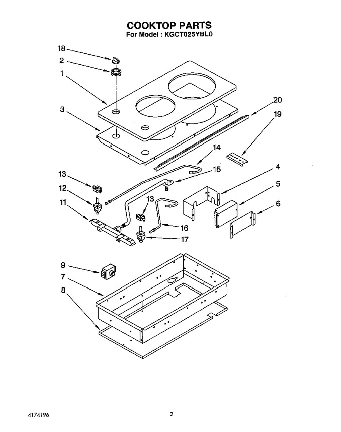 Diagram for KGCT025YBL0