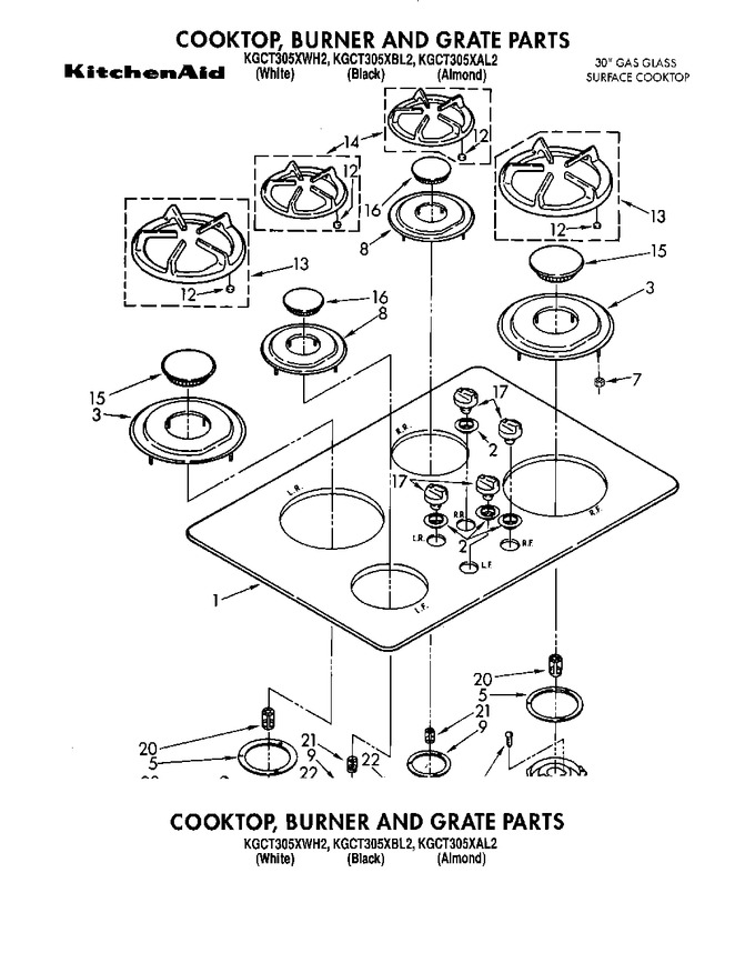 Diagram for KGCT305XBL2