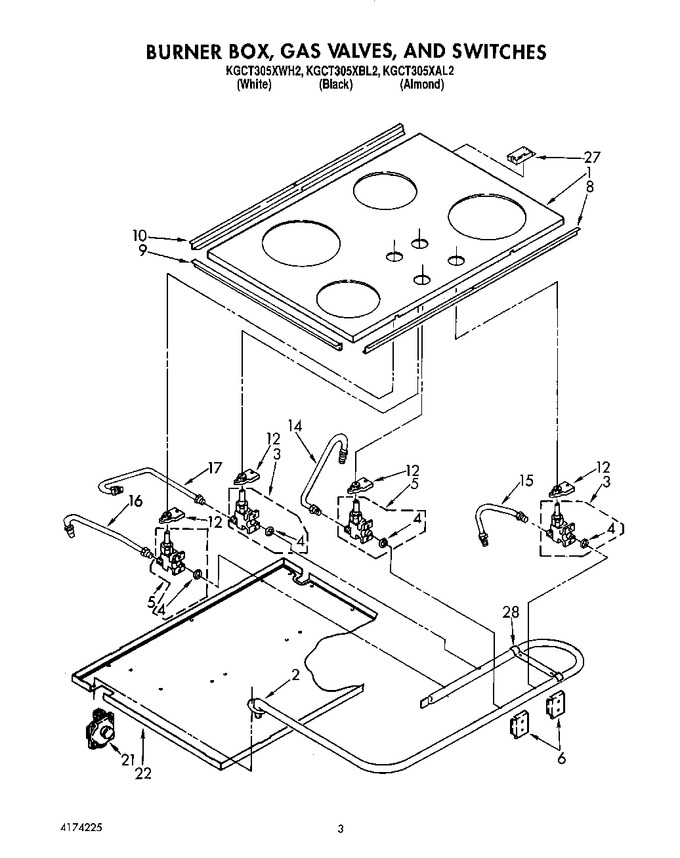 Diagram for KGCT305XBL2