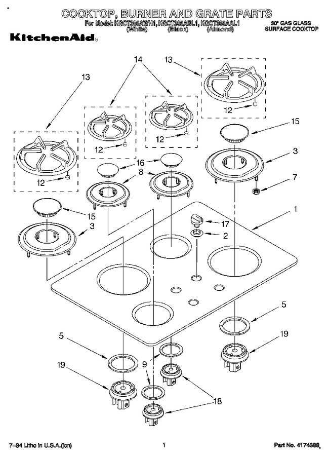 Diagram for KGCT305AAL1